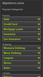 Mobile Screenshot of dipstore.com