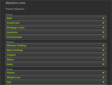 Tablet Screenshot of dipstore.com